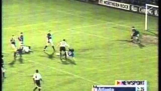 1995 (May 9) Ipswich Town 0- Everton 1 (English Premier League)