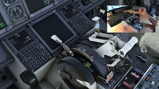 How to configure the Thrustmaster TCA Throttle Quadrant for the PMDG 737-700 in MSFS