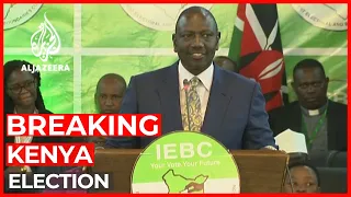 William Ruto wins Kenyan presidential election