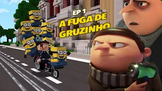 GRU NO MINECRAFT dando a FUGA | Minecraft Minions Ep 1