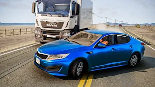 محاكي الحوادث - حوادث واقعية 🔥(13) | BeamNG drive