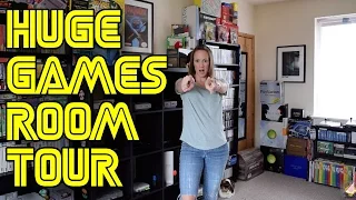 New & HUGE Games Room Tour (TheGebs24 2016)