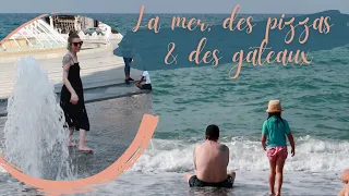 La mer, des pizzas et des gâteaux (les vacances quoi 🏖️)