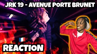 AMERICAN REACTS TO FRENCH RAP | JRK 19 - Avenue Porte Brunet (Clip officiel)