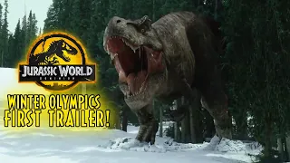 FIRST OFFICIAL JURASSIC WORLD DOMINION TRAILER TV SPOT - Winter Olympics 2022