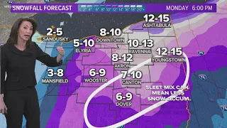 Betsy Kling gives update on Northeast Ohio snow storms