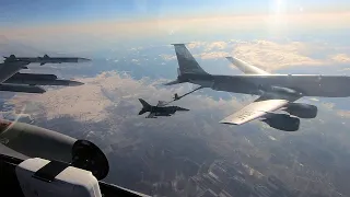 USAF F-16 Falcon Over Romania