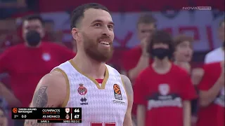 Highlights Olympiacos - Monaco 5th Game / Στιγμιότυπα Ολυμπιακός - Μονακό 5ο παιχνίδι - 4/5/2022