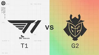 T1 vs G2｜2022 Mid-Season Invitational Knockout Stage Semifinals Day 2 Game 3