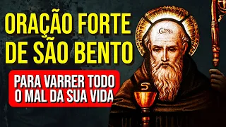 "A CRUZ SAGRADA SEJA MINHA LUZ" ✝️ ORAÇÃO FORTE DE SÃO BENTO PARA VARRER TODO O MAL DA SUA VIDA