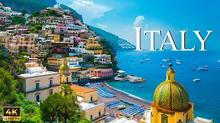 Italy 4K Amazing Nature Film - 4K Scenic Relaxation Film With Inspiring Cinematic Music