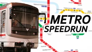 PRAGUE METRO SPEEDRUN