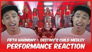 FIFTH HARMONY - Destiny's Child Tribute (Greatest Hits ABC) REACTION // Reactions With Red Guy