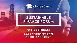 Replay Sustainable Finance Forum - Day 1