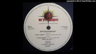 Spokesman - Acid Creak (DJ H.S. Contact Mix)