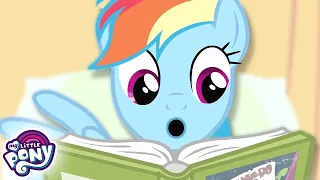 My Little Pony en español 🦄| La Magia de la Amistad: El emocionante libro de cuentos de Rainbow Dash