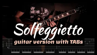 Solfeggietto, guitar solo at 96 BPM, with TABs