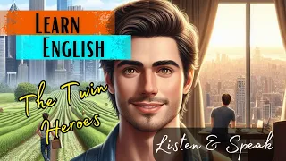 The Twin Heroes | Learn English through story | listening and speaking skills