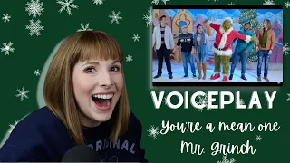 Danielle Marie Reacts to Voiceplay You're a mean one Mr. Grinch" Day 4: Fa-la-la-idays