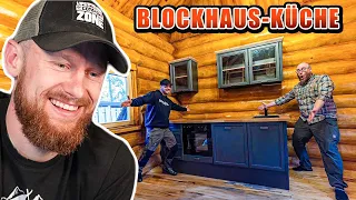 BILLIG-KÜCHE im Blockhaus! - Naturensöhne bauen 700€-Küche zusammen | Fritz Meinecke reagiert