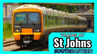 Trains at St Johns, SEML - 30.5.24