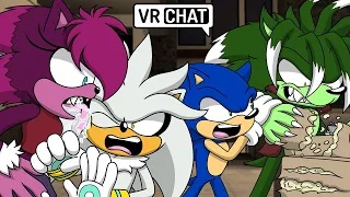 Sonic's Disruptive Werehog Siblings?! [Feat: Silver] (VR Chat)