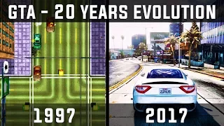 Grand Theft Auto 20 Years Evolution (1997 - 2017) - GamingEveryDay