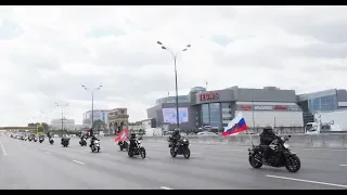 Ночные Волки 3 мая в Москве открыли мотосезон 2019