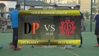 DevPlanet - in.IT Service [Огляд матчу] (Gold Business League. 5 тур)