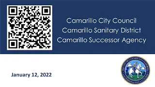 City of Camarillo Regular Meeting - January 12, 2022