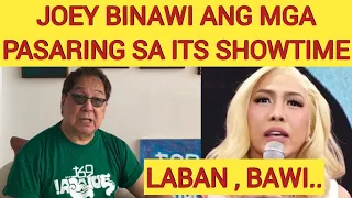 JOEY DE LEON BINAWI MGA PASARING SA ITS SHOWTIME