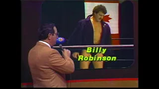 Billy Robinson vs Don Kernodle.  1981