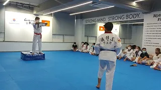 ANG KILALA SIKAT NA BLOGGER SA HONGKONG PANOORIN MR.BRYAN CALAGUI SA TAEKWONDO#02