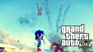 GTA 5 SONIC THE HEDGEHOG mod