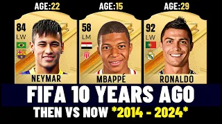 THIS IS HOW FIFA LOOKED 10 YEARS AGO VS NOW! 😱🤯 ft. Ronaldo, Mbappe, Neymar…