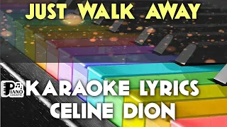 JUST WALK AWAY CELINE DION KARAOKE LYRICS YAMAHA PSR S975