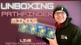 Unboxing Pathfinder Battles Legendary Adventures Bricks | See What Painted Wizkids Miniatures We Get