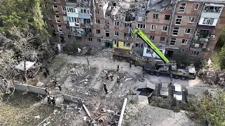 Boy rescued from rubble after Mykolaiv shelling