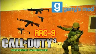 Garry's Mod: ARC-9 COD4 Modern Warfare reload animations in 3rd person