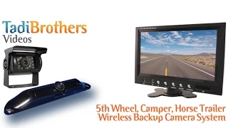 Wireless 5th Wheel camper Backup Camera Systems from www.tadibrothers.com