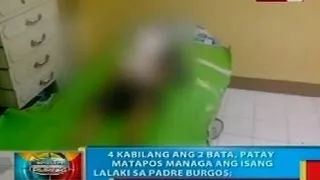 BP: 4, patay nang managa ang isang lalaki sa Padre Burgos, Southern Leyte