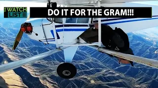 YouTuber Intentionally Crashes Plane... To Sell Wallets?!