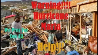 WARNING!!! LIVE: Hurricane Maria tracking 24/7 CAT 5