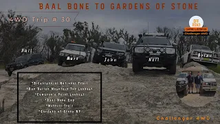 Challenger 4WD | 4WD Trip # 30  | Baal Bone to Gardens of Stone | A 4 x 4 Adventure |