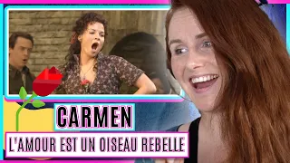 Vocal Coach reacts to Carmen: "L'amour est un oiseau rebelle" (Elina Garanca)