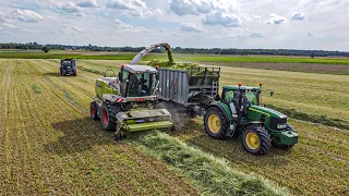 Żyto na Kiszonkę 2022 ☆ 3x Fendt ☆ 2x John Deere ☆ Claas ☆ Agro Team ☆