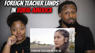 American Couple Reacts "Filipino Teacher SHOCKED When She Lands In Rural America"