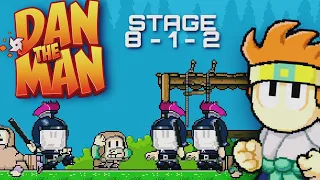 DAN THE MAN STAGE 8 - 1 - 2 CON TODAS LAS ÁREAS SECRETAS | GAMEPLAY MODO HISTORIA