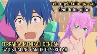 KETIKA COWOK POLOS BERHASIL MELULUHKAN CEWEK TERCANTIK DI SEKOLAH | alur cerita anime