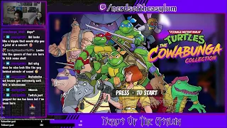 Out of their shells!(TMNT : Cowabunga Collection)